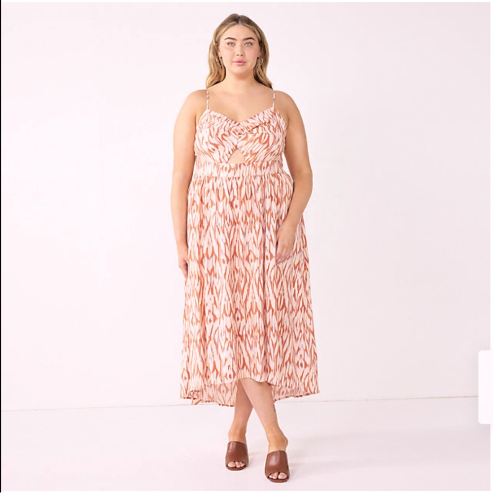 Nine West dress with twist front size 2x Last Chance